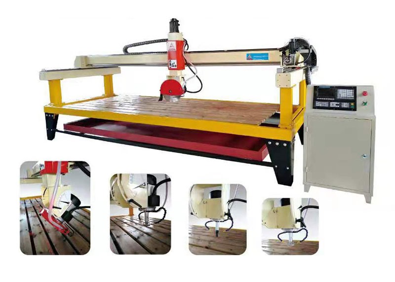 四軸三聯動CNC橋切機